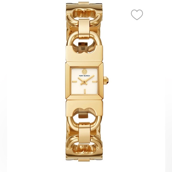 New Tory Burch signature T link gold watch - Picture 9 of 9